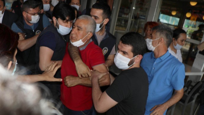 Edirne'de HDP'liler gözaltına alındı